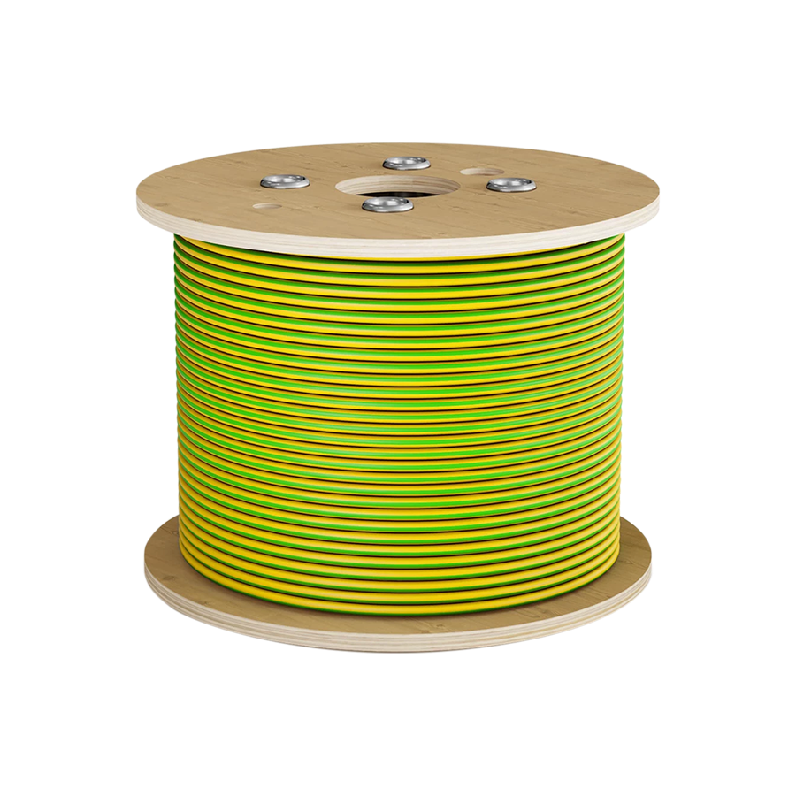 cable de terre 6mm2 CCA 100 Metre 