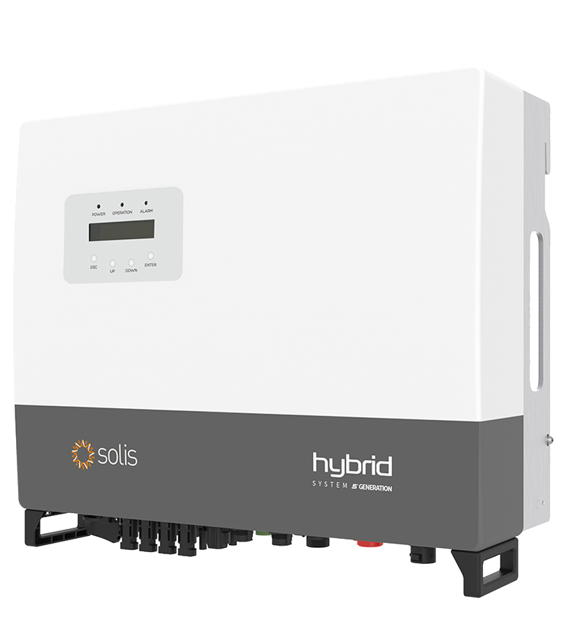 Onduleur Solis hybride 6kW RHI triphasé