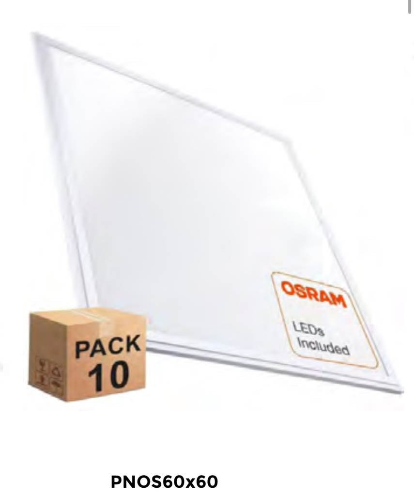 Dalle led  48w  220v 5280LU 595X595mmh30mm alu+pc