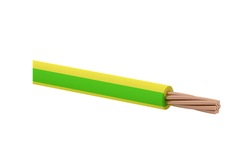Cable de terre 6mm2 CCA 100 Metre 